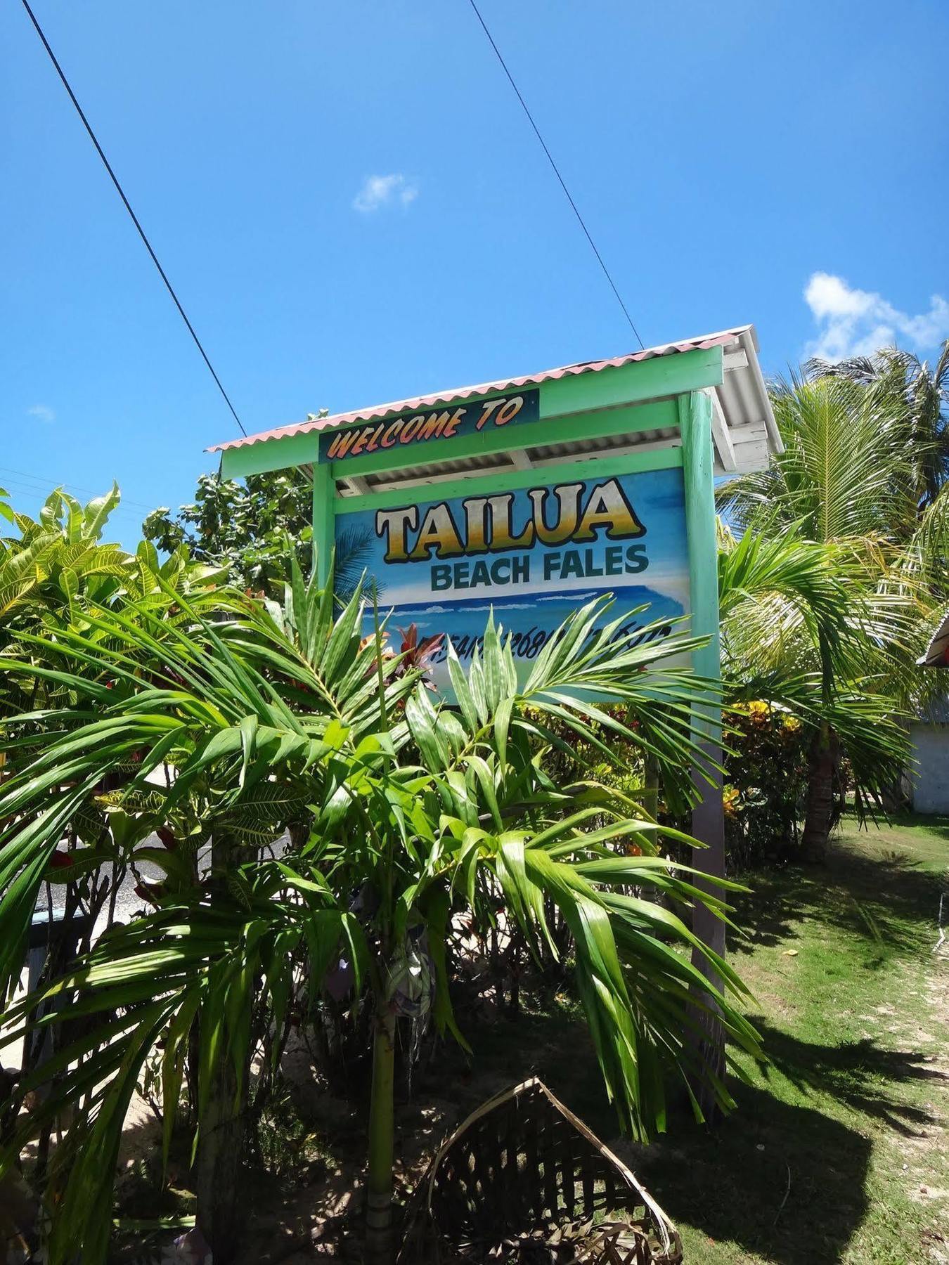 Tailua Beach Fales Manase Exteriör bild